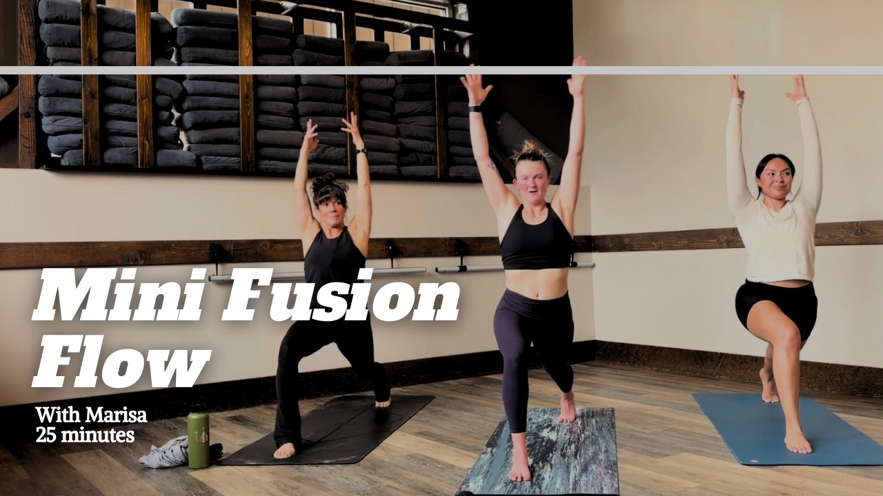 20-Minute Mini Fusion Flow Yoga | Hip Mobility & Full Body Stretch