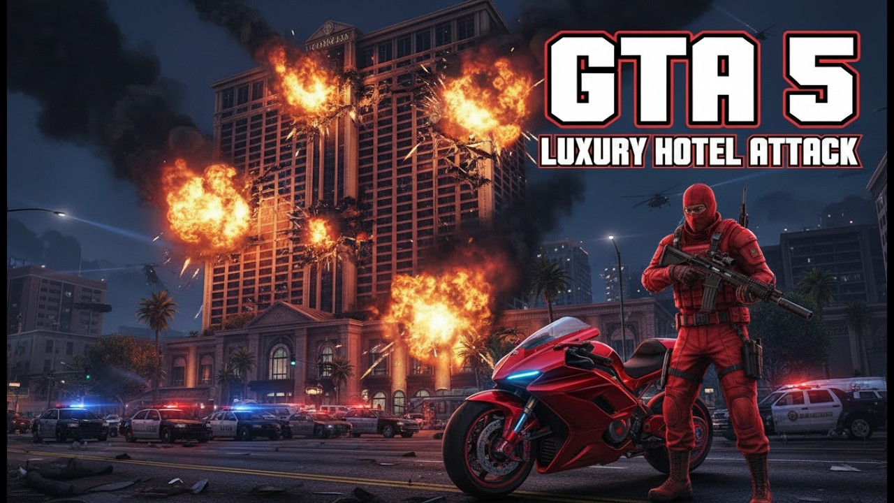 The CRAZY Truth About Taking Down a Luxury Hotel in GTA 5