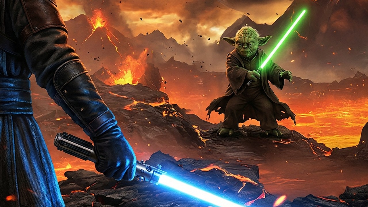 O Que Palpatine Disse Que Aconteceria se Yoda Duelasse Vader em Mustafar?