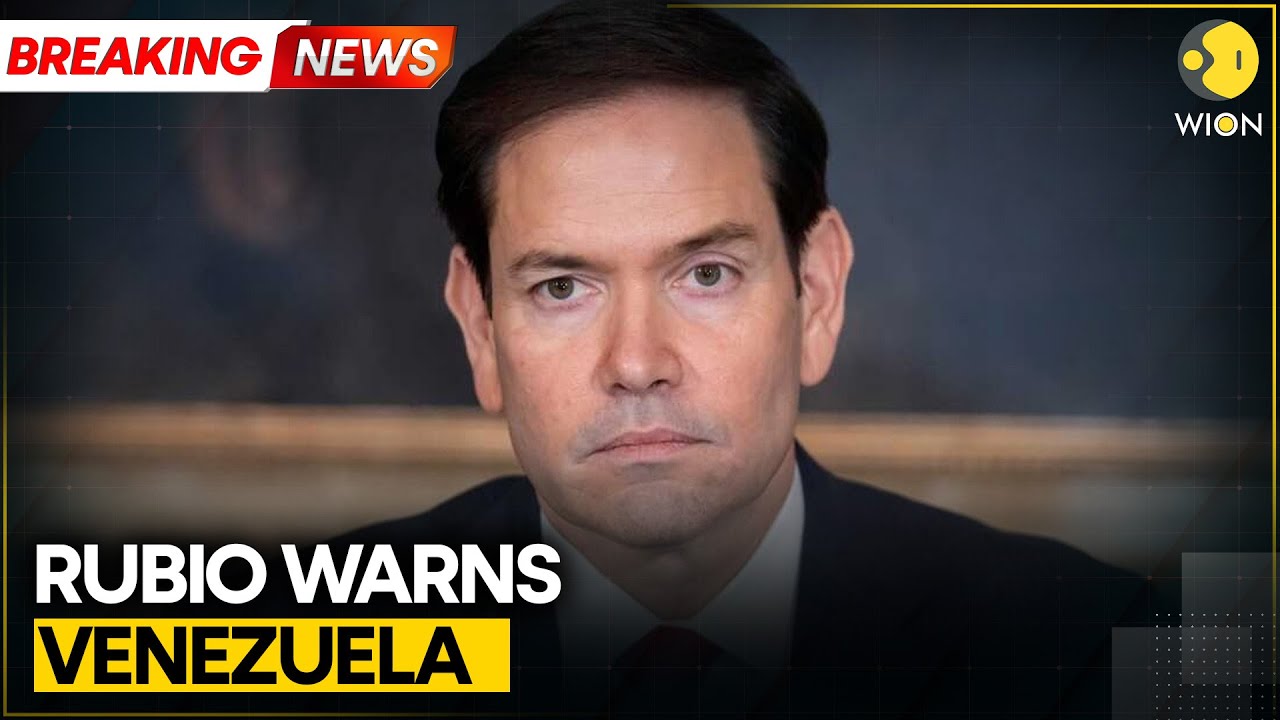 BREAKING: US Secretary of State Marco Rubio Says All Options Are Open on Venezuela | WION News