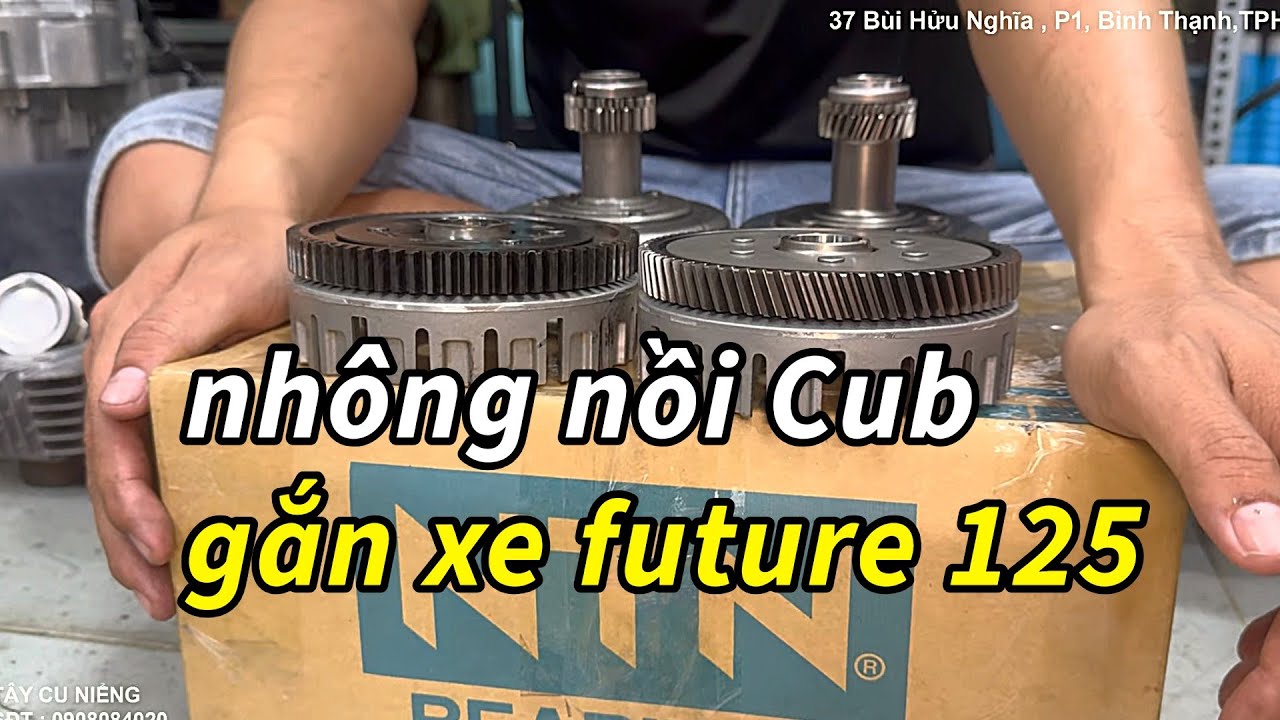 Future 125 lên NHÔNG NỒI SUPER CUB125 vặn là có CÙNG CHỦ XE CẢM NHẬN