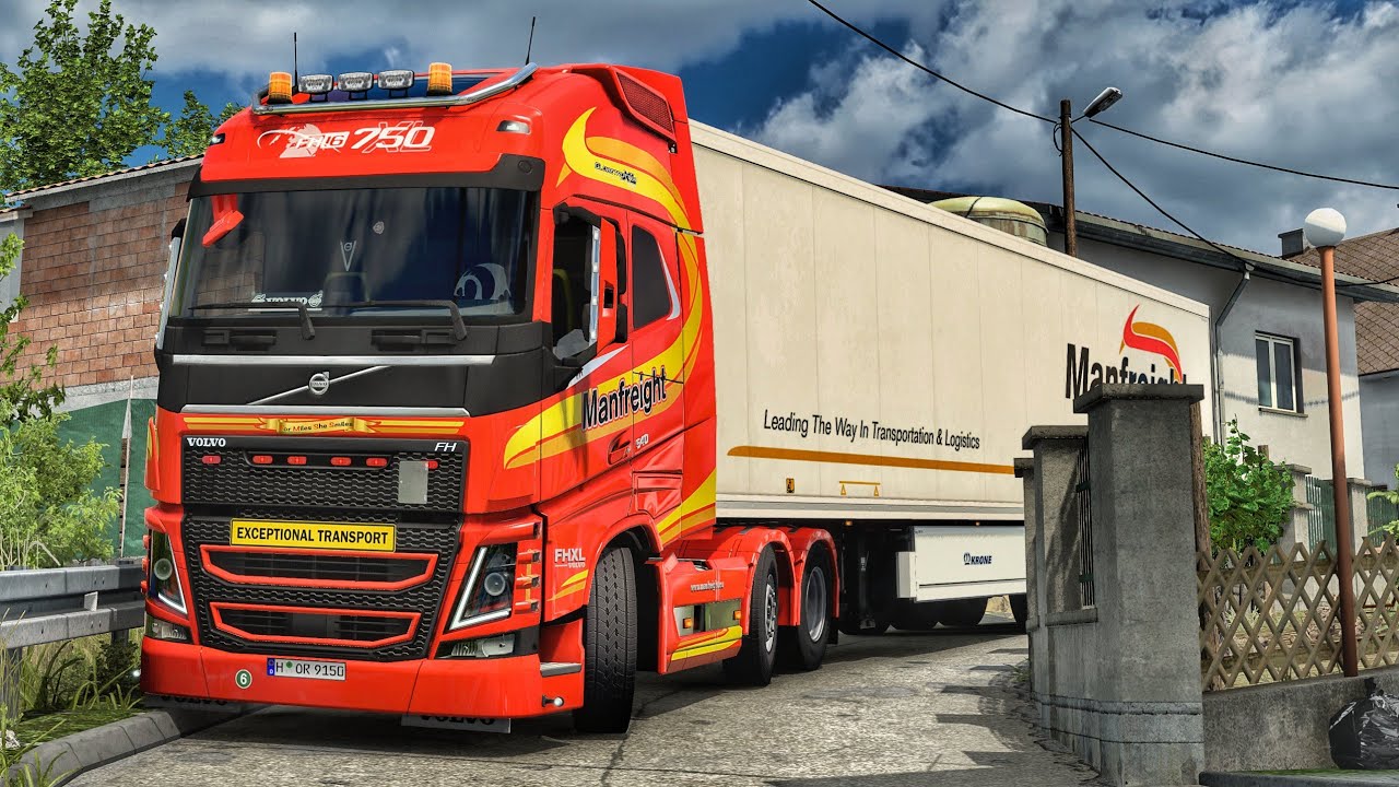 WEST BALKANS DLC - Tackling Through Narrow Street in Bosnia | Sarajevo - Mostar | #ets2 1.48 |