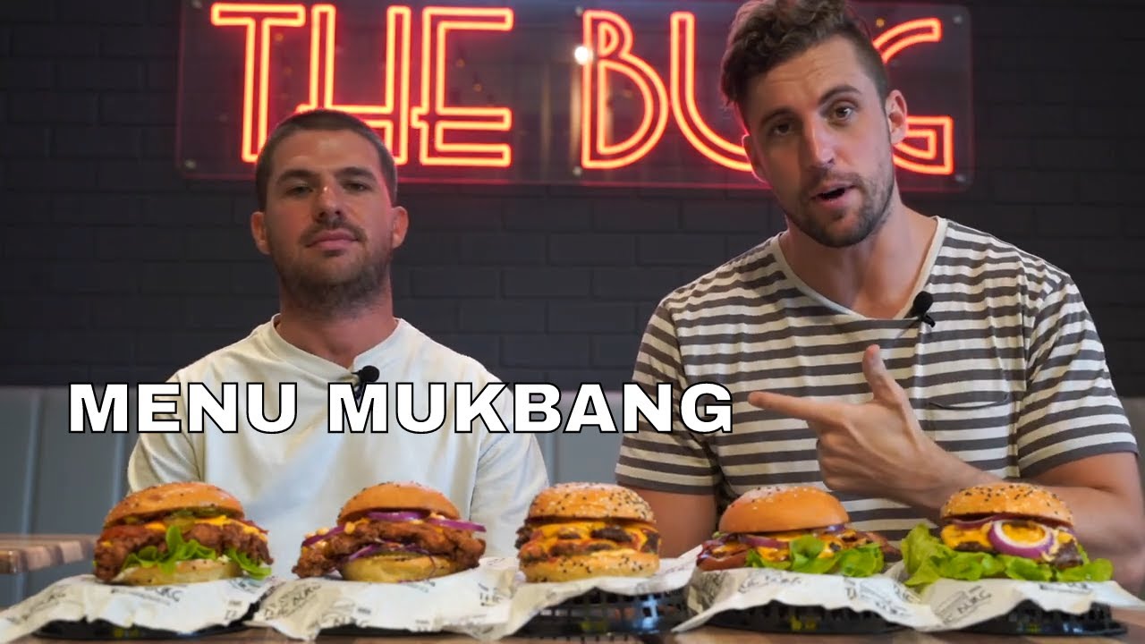Sydneys BEST BURGERS: EP 1 THE BURG Five Dock - FULL MENU MUKBANG