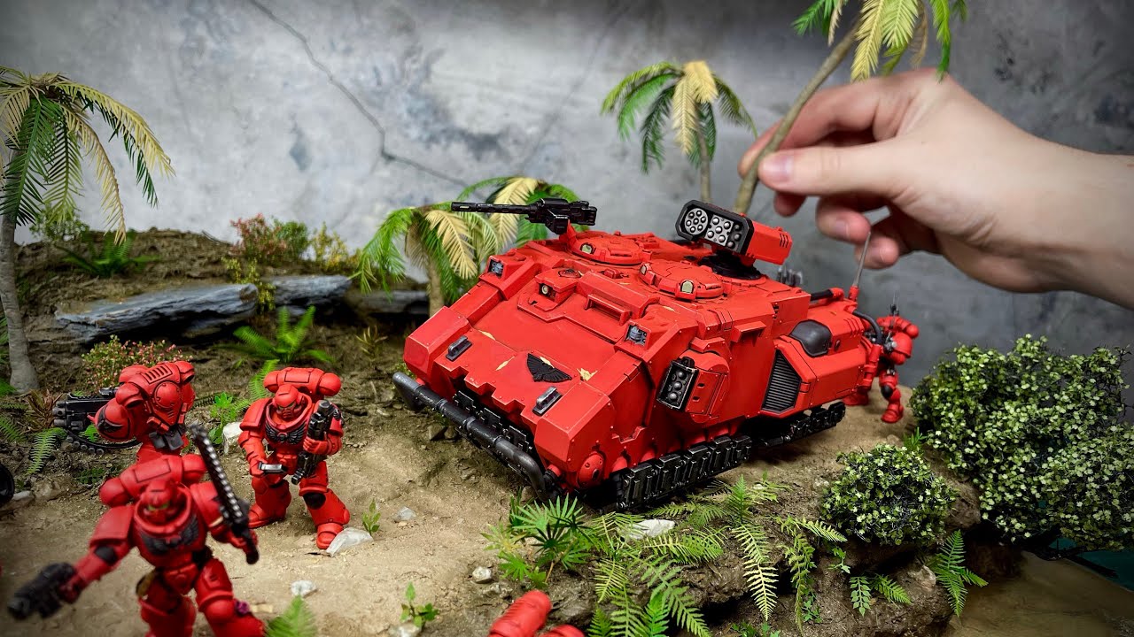 WARHAMMER 40.000 в джунглях | diorama FANTASTIC