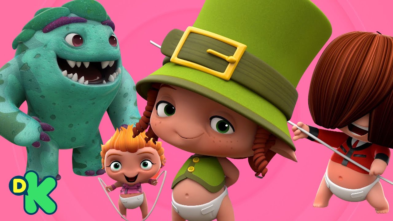 ¡Grandes y fantásticos! Amigos de los bebés | Mini Beat Power Rockers | Discovery Kids