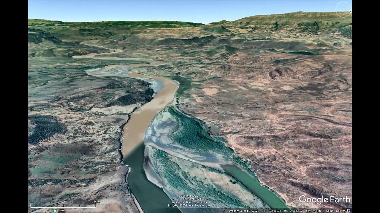 Blue Nile River - Google Earth Tour