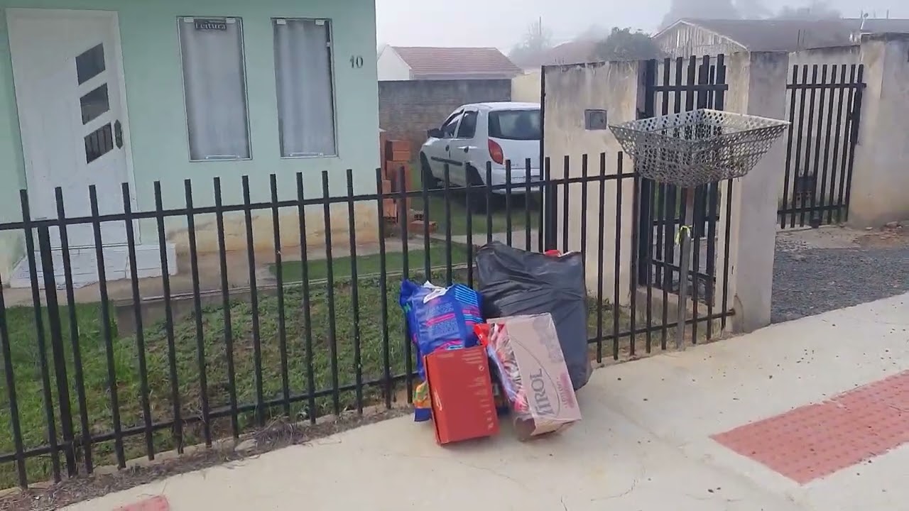 Mais um dia de trabalho reciclagem 