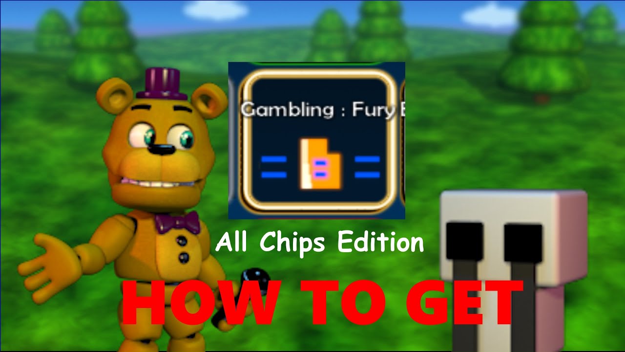 Все места расположения чипсов (FNaF World Refreshed 1.6)
