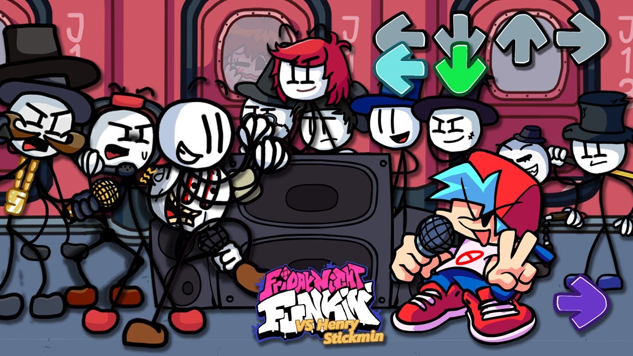PghLFilms играет Генри Стикмина 3.0 в Friday Night Funkin'