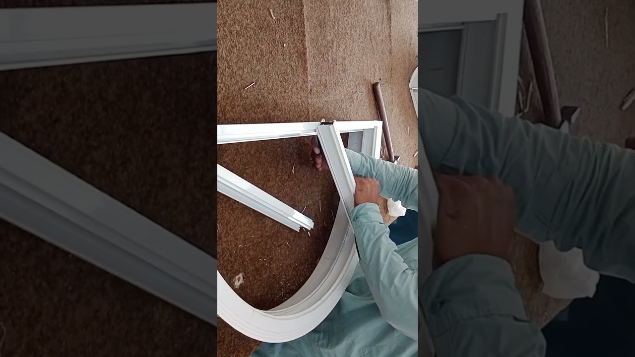 Making aluminium arch with banding+devider arch making skills #youtbe #making #skills #video#viral#d