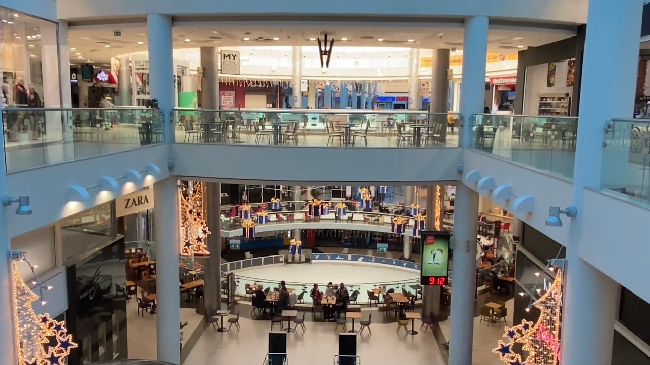 [4K]  MY MALL the biggest shopping centre in Limassol, Cyprus.