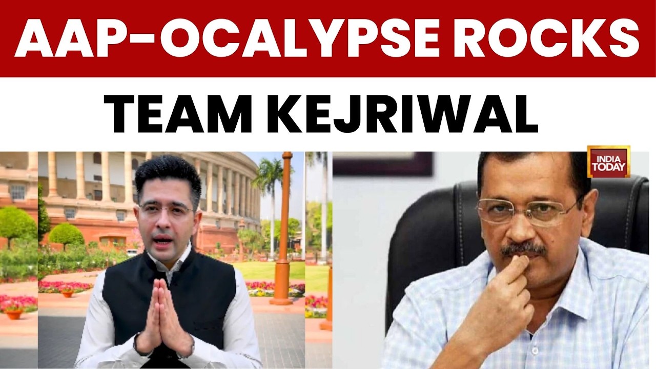 Seven AAP Rajya Sabha MPs Defect To BJP In Major Rebellion | Raghav Chadha | Arvind Kejriwal