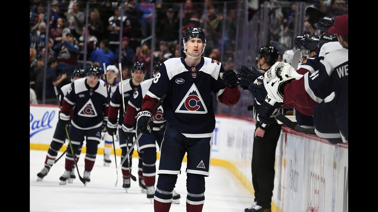 First 7 games of Martin Necas in Colorado mix