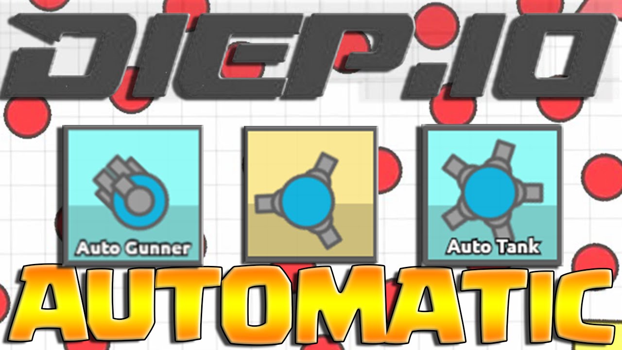 DIEP.IO - ITA : AUTO SHOOTER, AUTO GUNNER , AUTO TANK !!![SLITHER.IO]