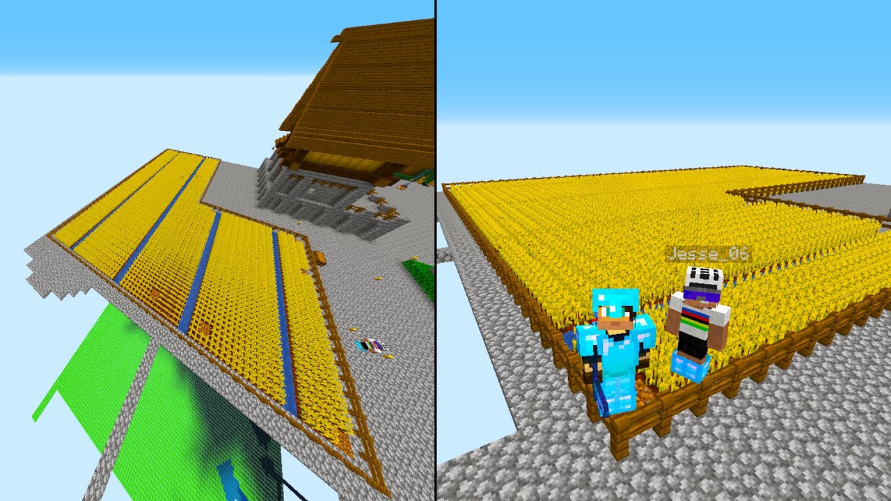 DIT EILAND HEEFT EEN GIGANTISCHE FARM - Minecraft Skyblock 1.16