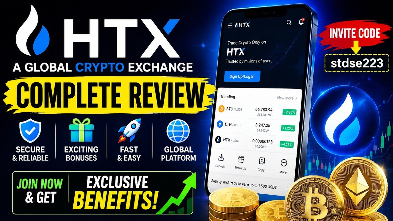 NEW USER REWARDS ON HTX EXCHANGE EXPLAINED | HOW IT WORKS
