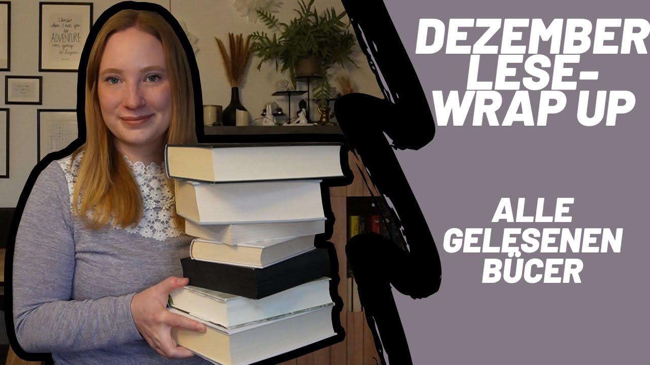 LESEMONAT DEZEMBER 🎄📖 • Mein Wrap Up mit allen gelesenen Büchern 📚❄️