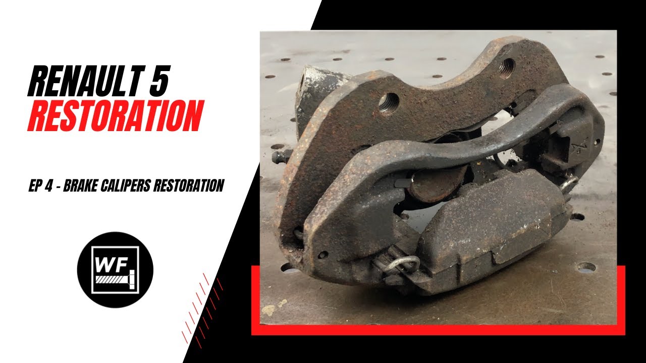 Brake caliper rebuild - Renault 5 Restoration project - Ep 4