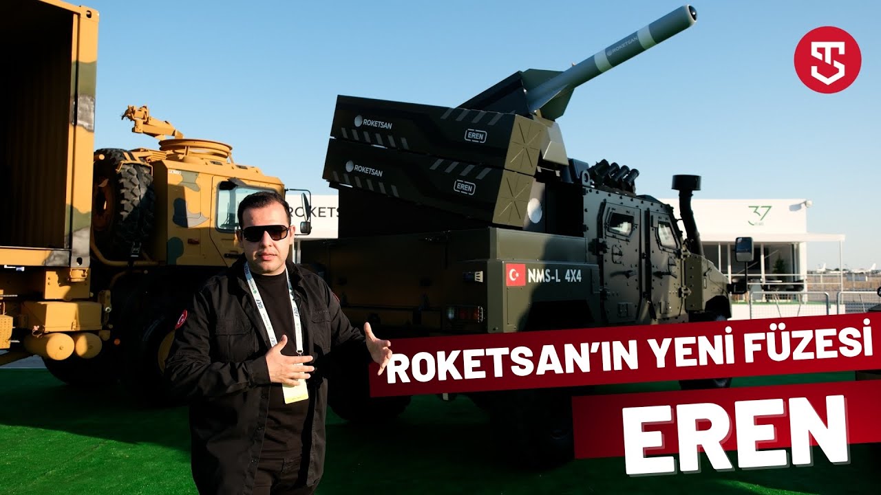 İşte Roketsan’ın Yeni Füzesi EREN! 