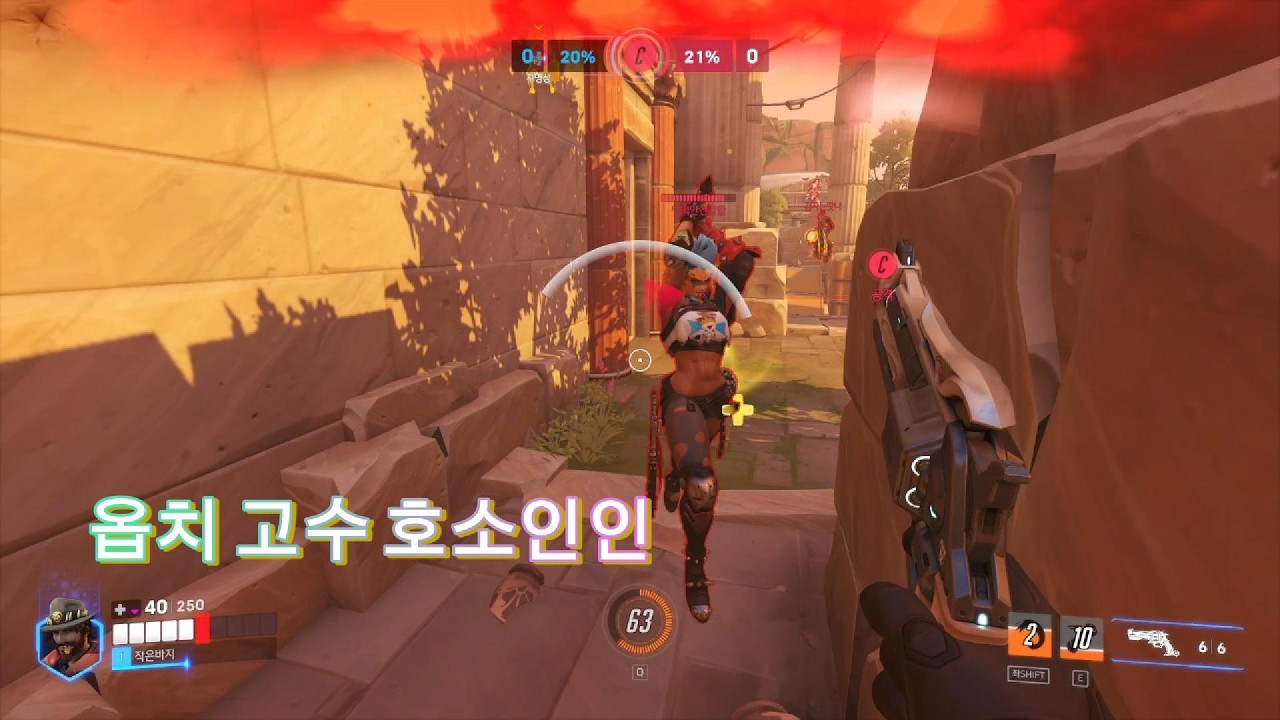 오버워치 고수 호소인