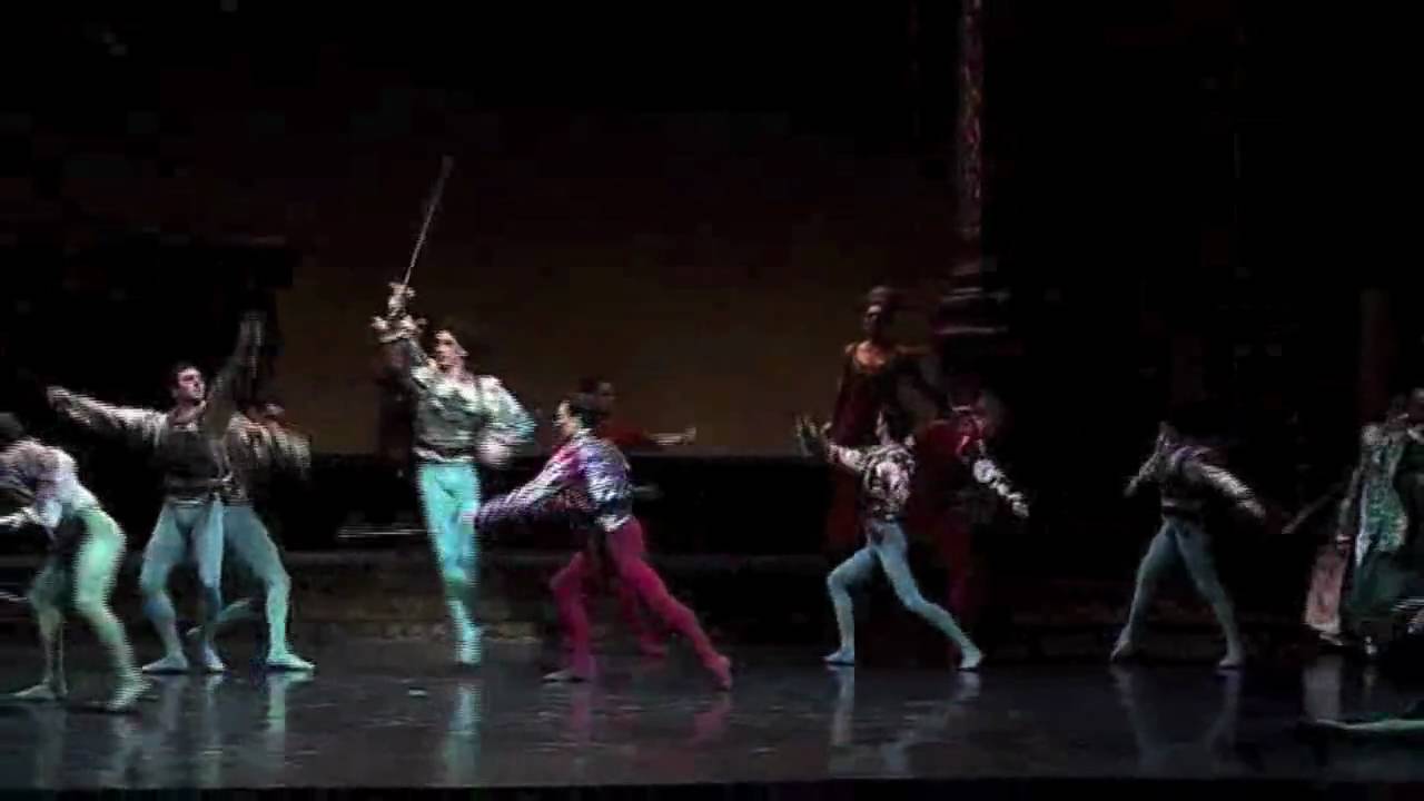 Romeo and Juliet. Elisabeth Maurin, Benjamin Pech, Emmanuel Thibault. 2/18. Act I.
