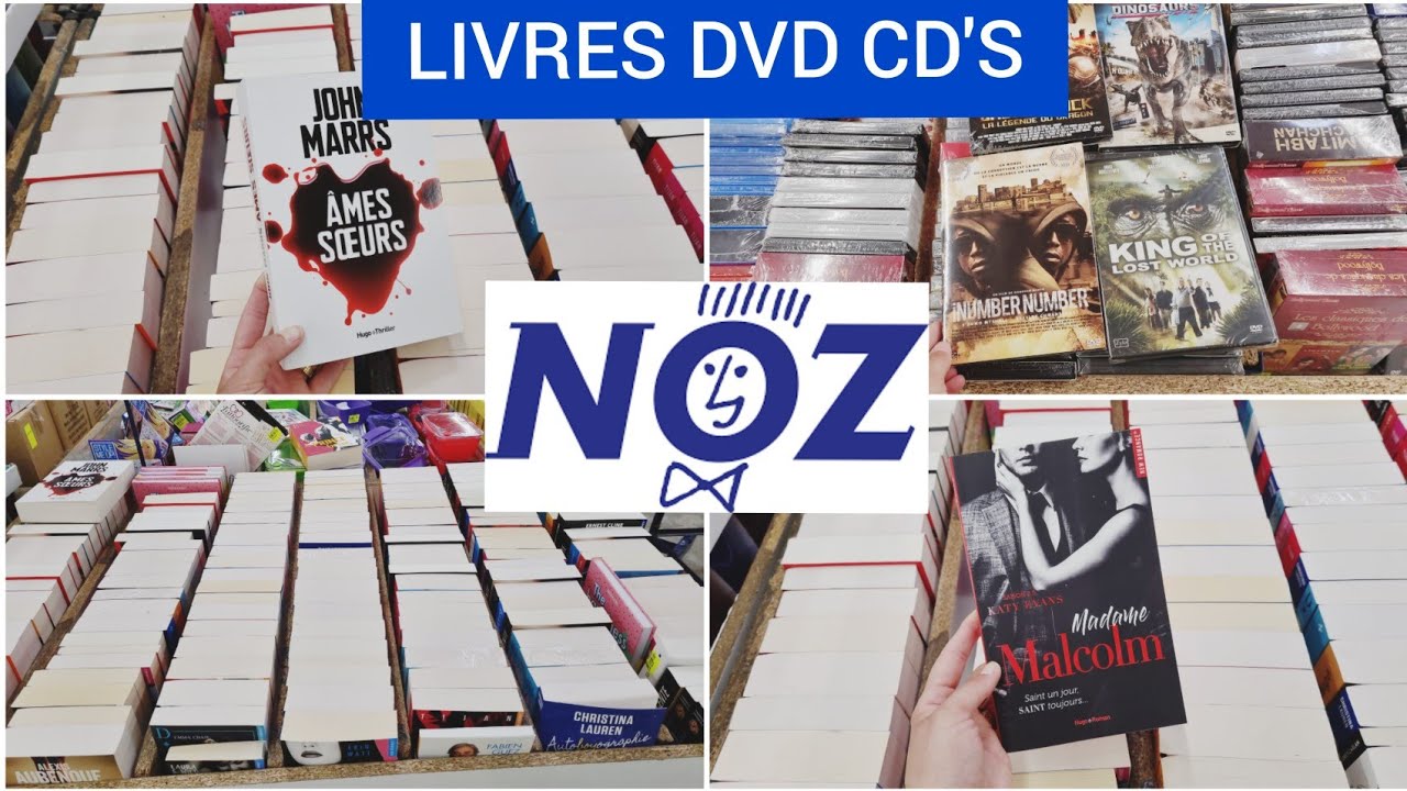 📚📀ARRIVAGE NOZ LIVRES DVD BLURAY CD