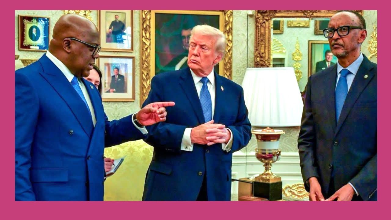 URGENT : FATSHI A FRAPP&Eacute; KAGAME LIBOSO YA DONALD TRUMP  (ACT 05/12)