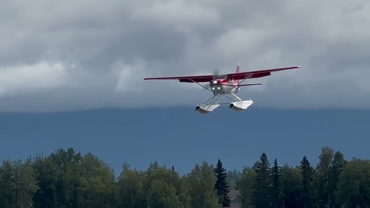 Lake Hood Anchorage Seaplane Base PLANE SPOTTING 