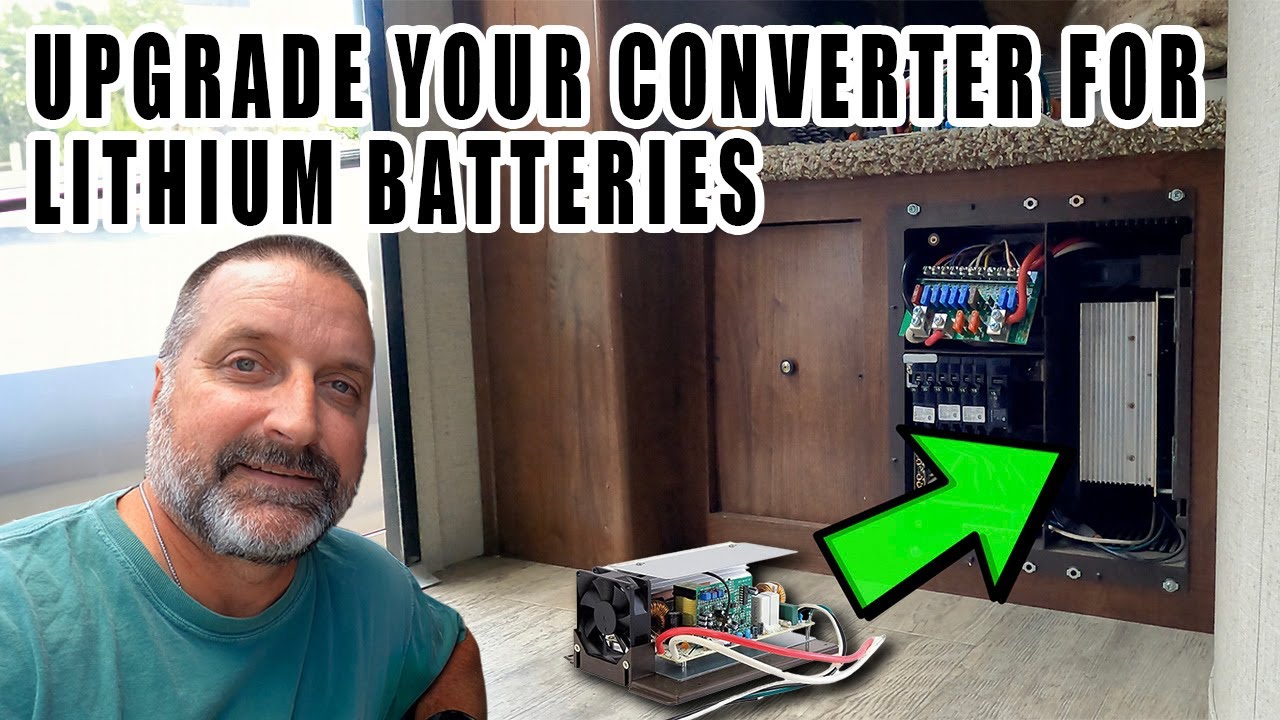 Installing a WF-8955-AD-MBA converter in your RV to charge Lithium batteries