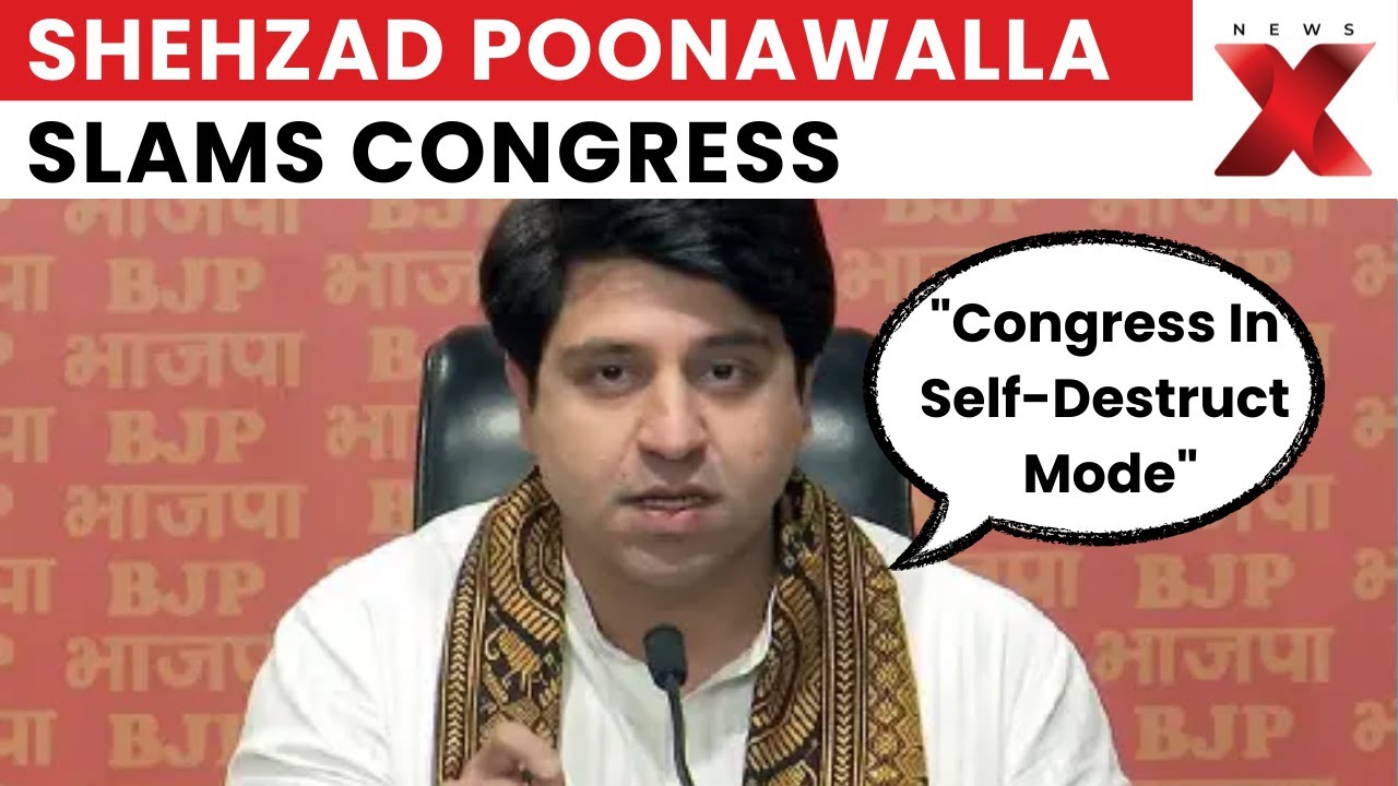 BJP&rsquo;s Shehzad Poonawalla Slams Congress On BMC Results: &ldquo;It&rsquo;s Congress vs Congress&rdquo;