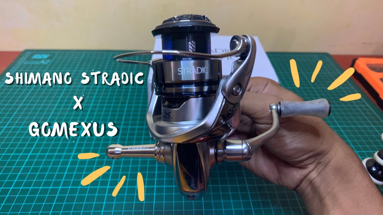 Cara Memasang Handle Knob & Reel Stand Gomexus Shimano Stradic 1000 HG #shimanostradic  #gomexus