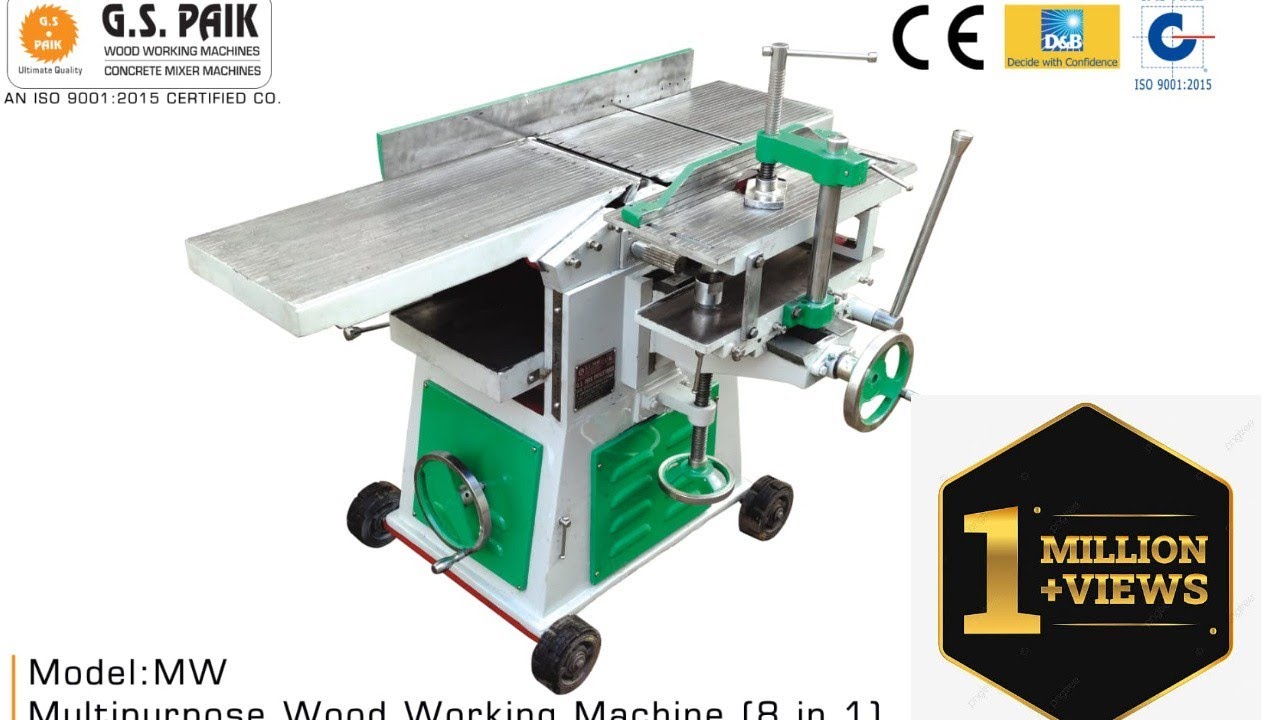 G S PAIK-DEMO DVD- 2 - WOOD WORKING MACHINES & CONCRETE MIXER MACHINES- CALL- 9914265488, 9888570321