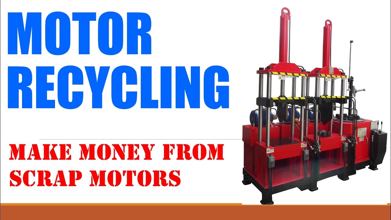 Motor stator cutting machine MW 808II visit www.recycle-mc.com