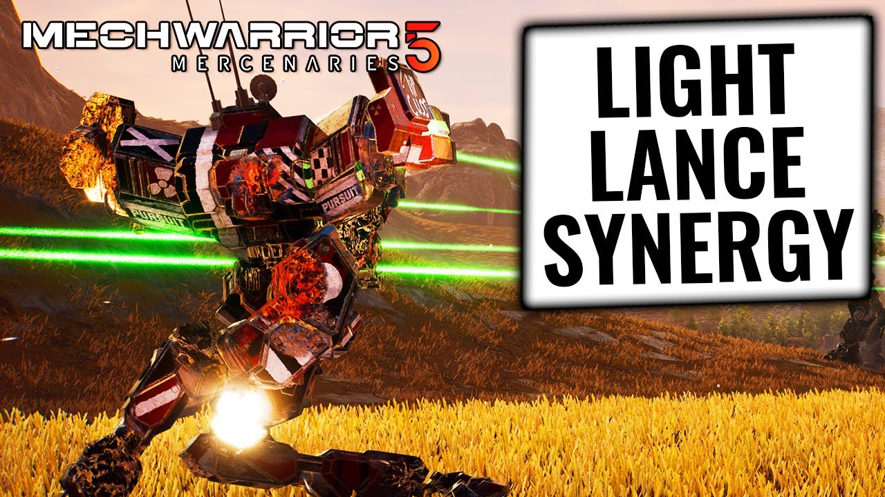 PANTHER SNIPER! - LIGHT MECH LANCE SYNERGIES - Mechwarrior 5: Mercenaries - MW5 Beta