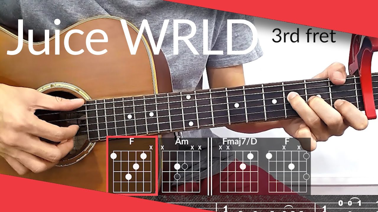 Flaws And Sins (Juice WRLD) Guitar Tutorial | Tab, Chords