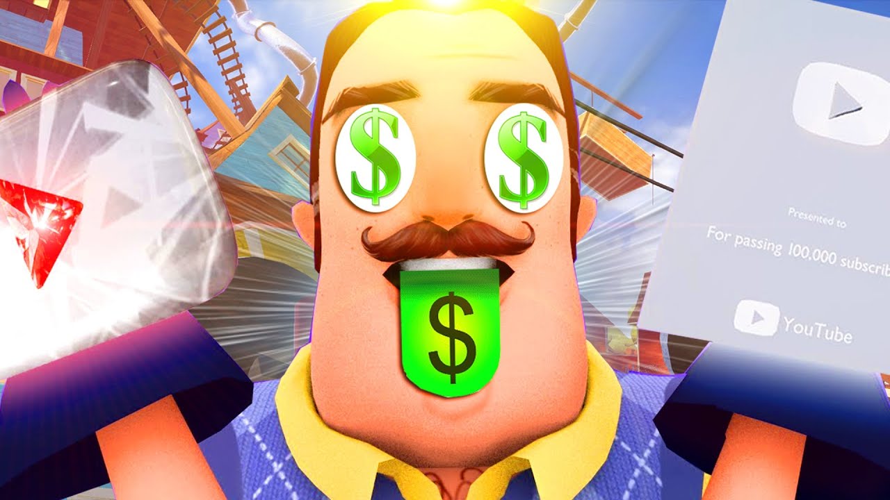 Die WITZIGSTE HELLO NEIGHBOR Mod! (Hello Neighbor: Youtuber Mod)