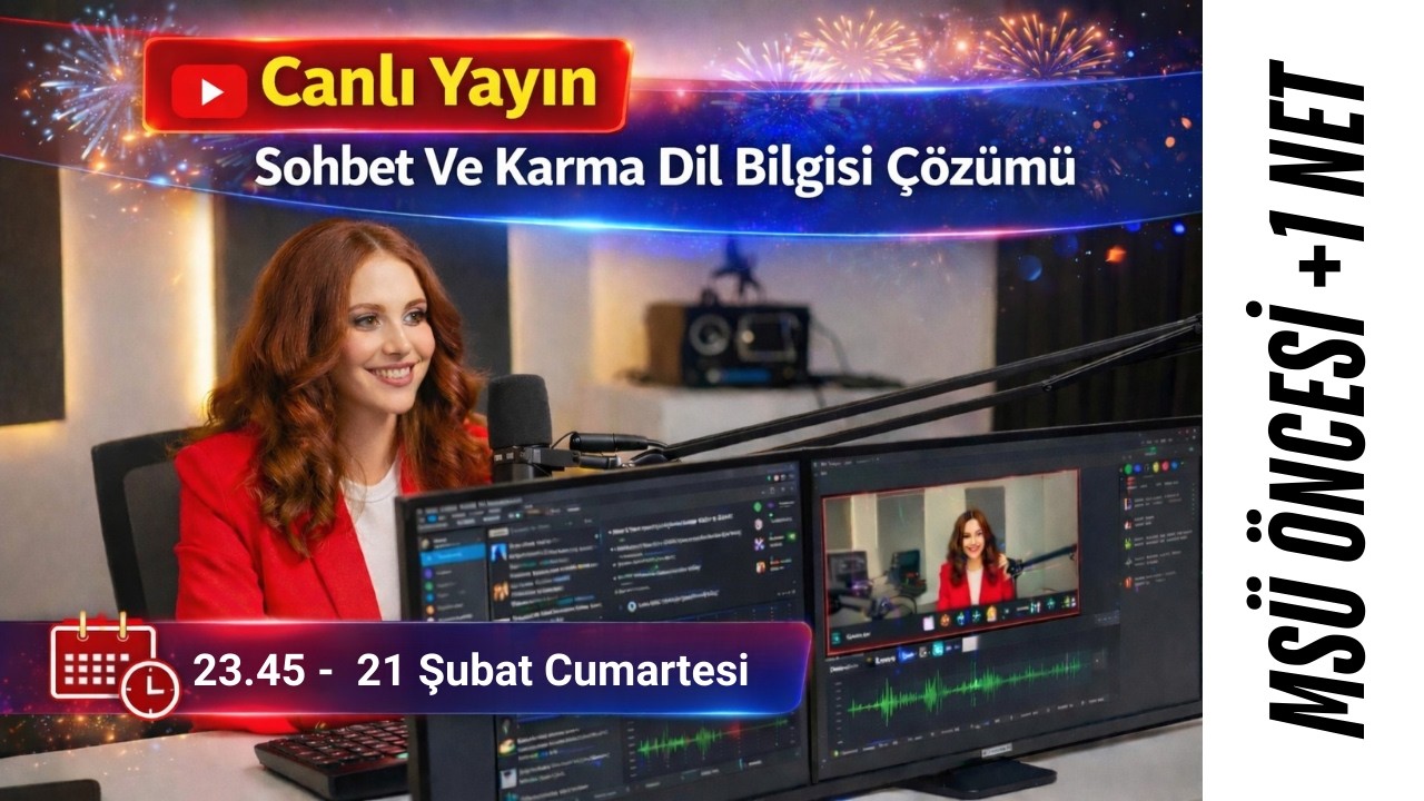 🔴 CANLI YAYIN | MSÜ ÖNCESİ GARANTİ NET