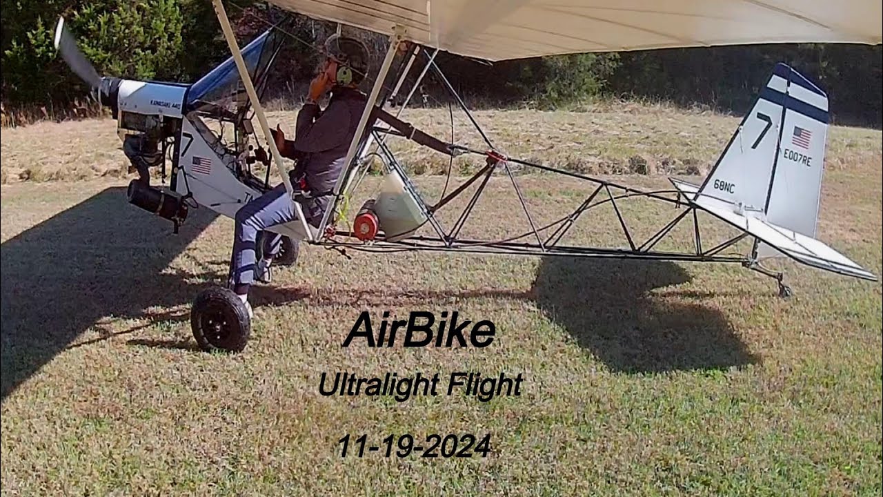 AirBike Ultralight Flight 11-19-2024