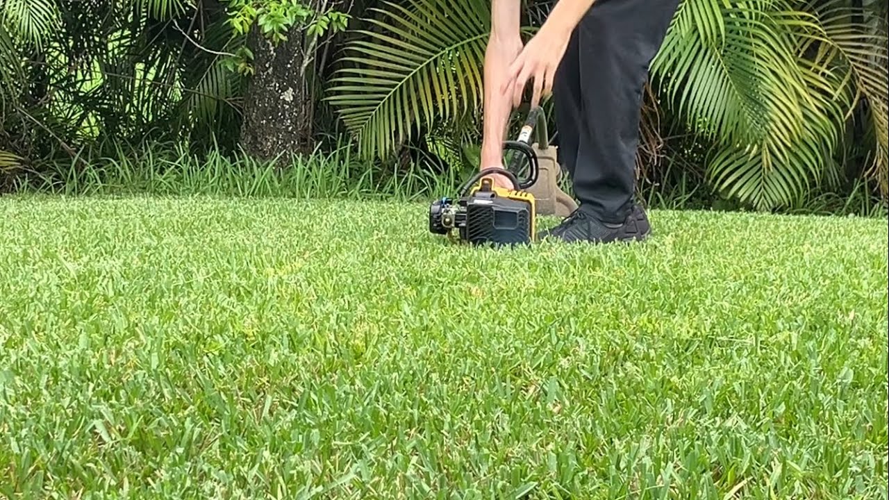 Firing Up My Bolens BL160 String Trimmer