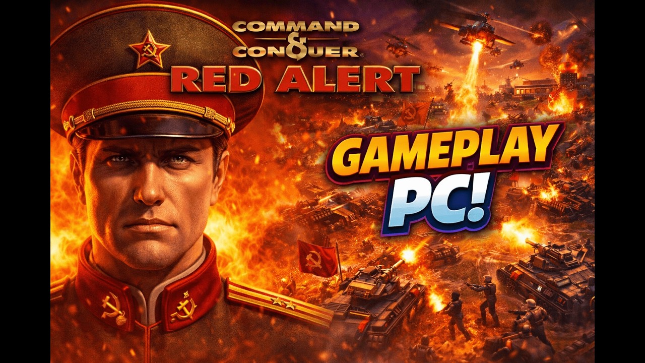 Jogando - Command & Conquer Red Alert 1