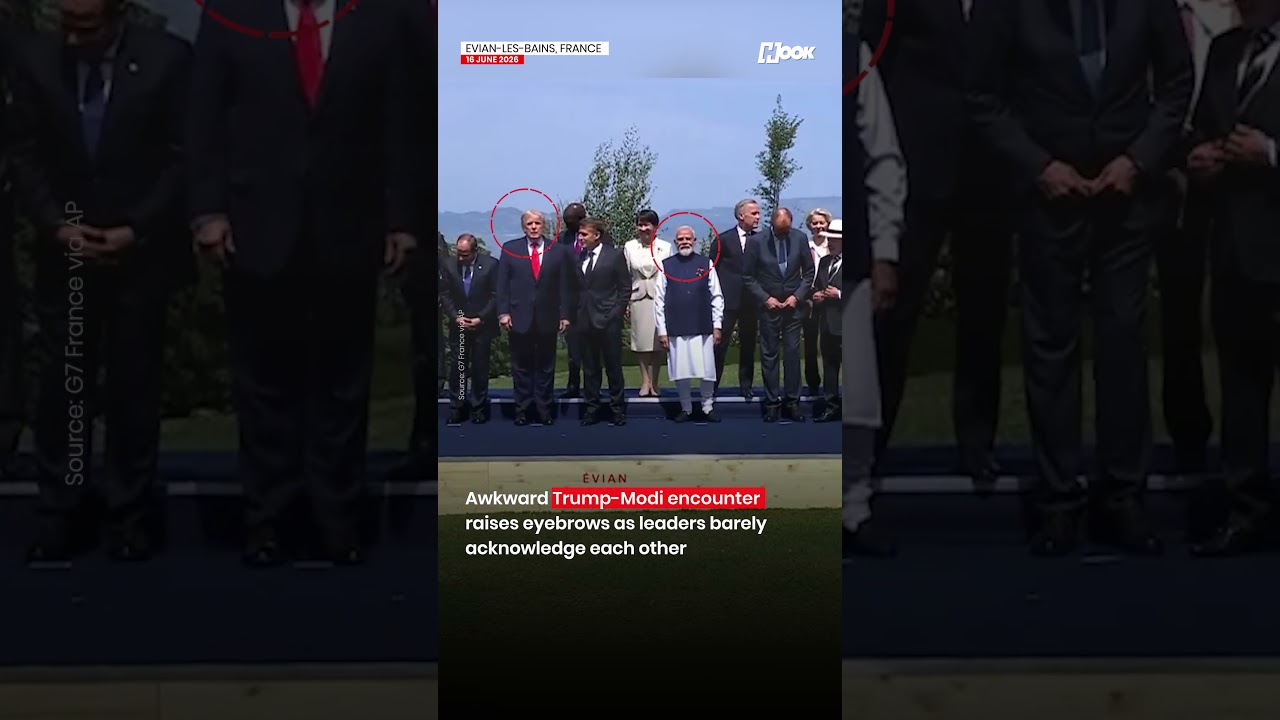No signature Modi-Trump hug at G7? Moment sparks buzz