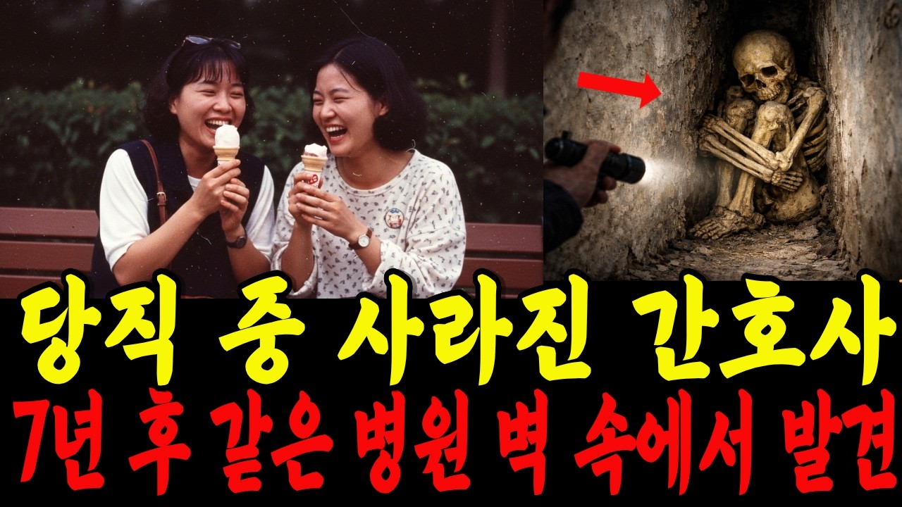 2016년 대학병원간호사 실종.7년 후 같은 병원 벽 속에서 발견