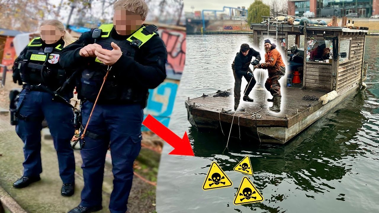 Polizei Gerufen: Fette Beute beim Schrottfischen in Berlin 👀