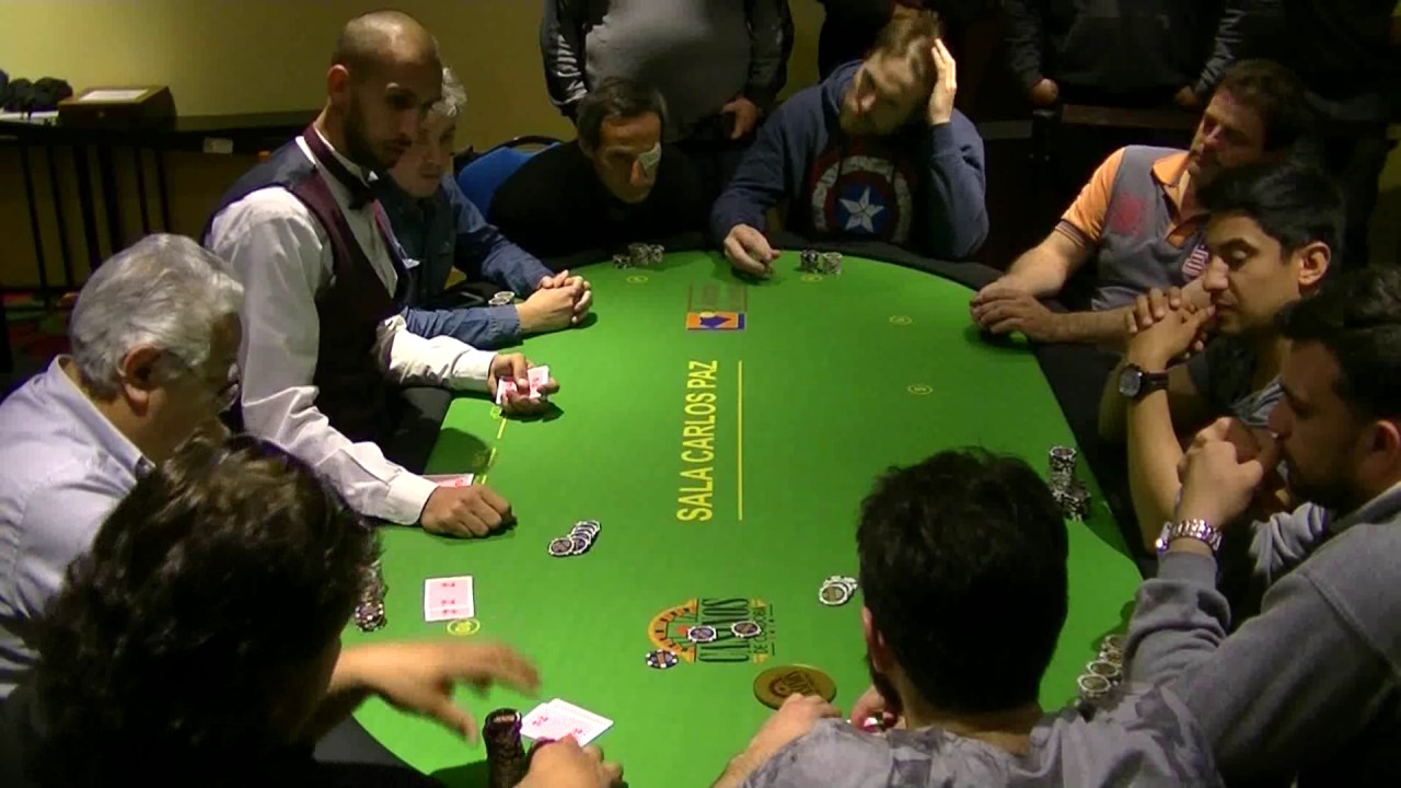 Poker Casino Villa Carlos Paz Torneo 24 y 25 de Octubre Mesa Final Capitulo I