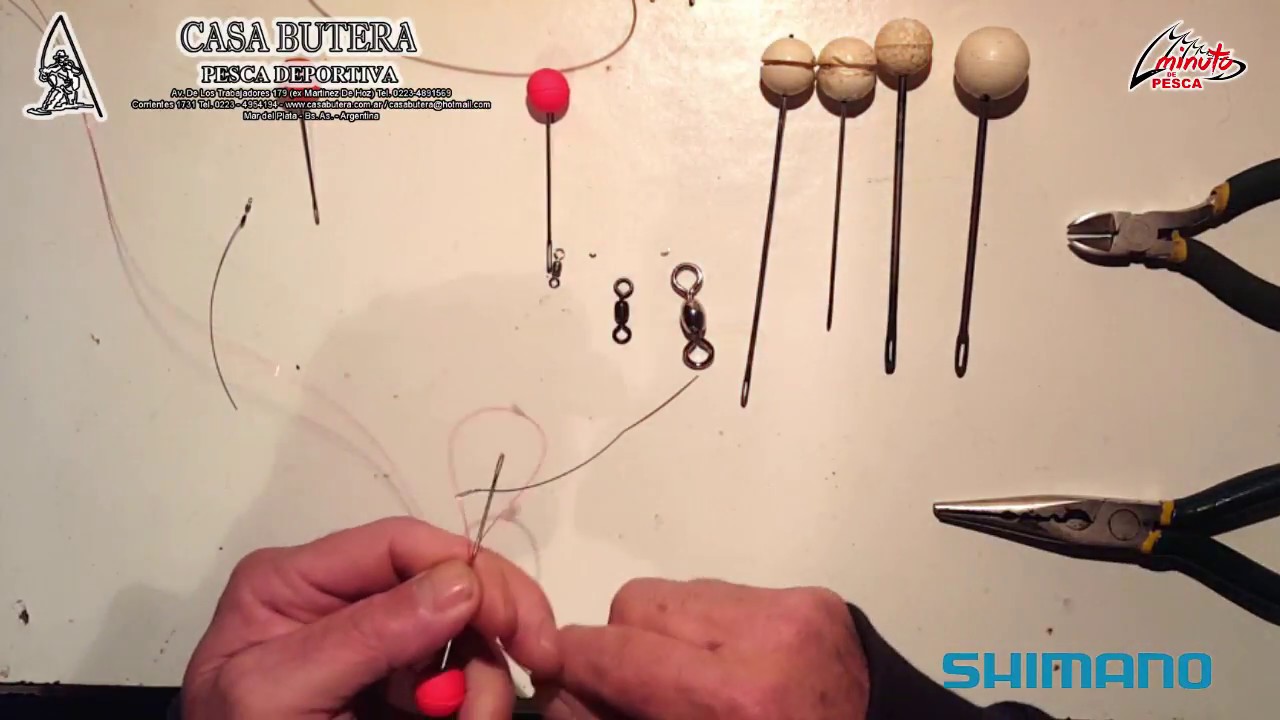NUDO AGUJA Y CONSEJOS ( Knot needle ) - MINUTO DE PESCA HD