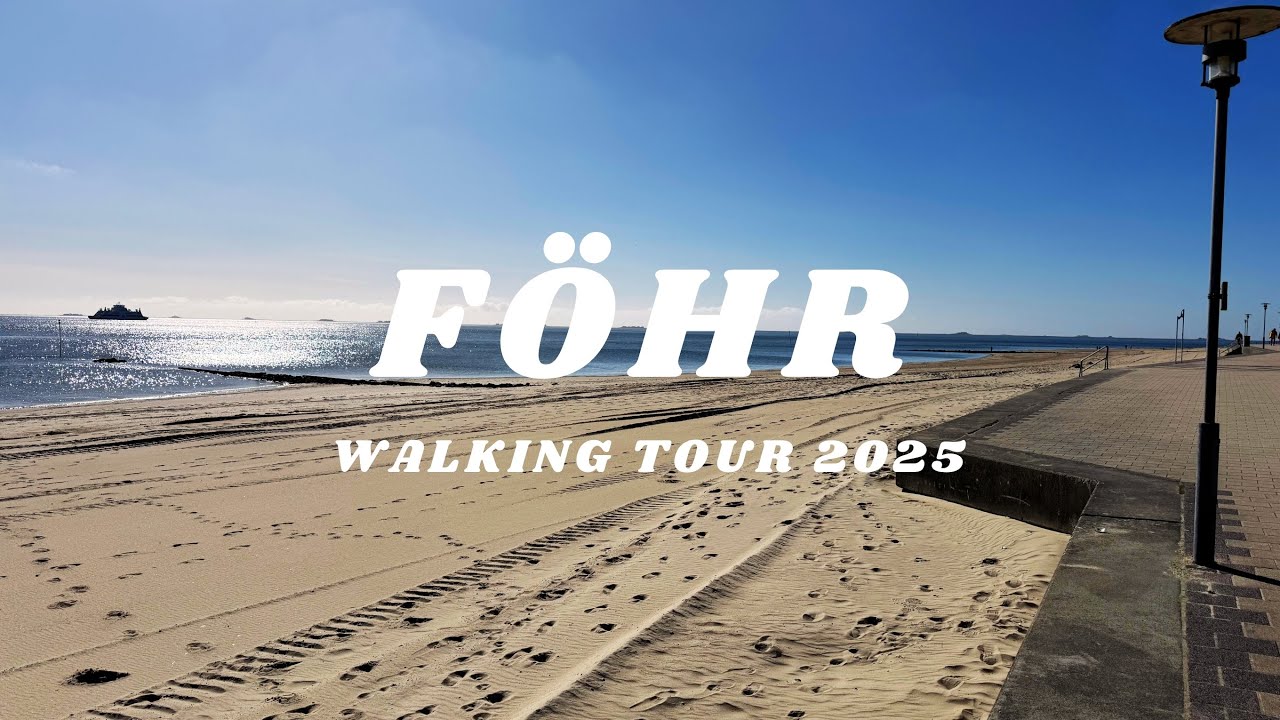 🏖️ Föhr 2025 in 4K | Walking Tour auf der Nordseeinsel | Sommer, Strand & Urlaubsfeeling pur