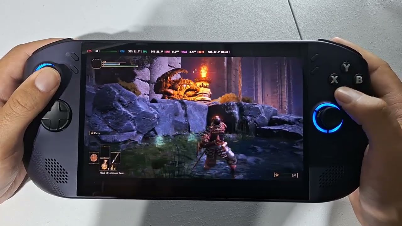 Legion GO S Z1 Extreme / ELDEN RING - All settings tested / SteamOS 3.7.9