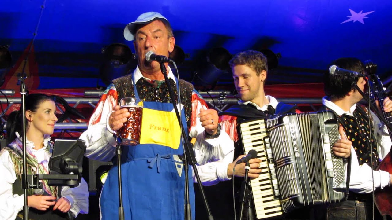 Saso Avsenik & original Oberkrainer - Franz der Maurergsell, Waging am See Okt. 2015