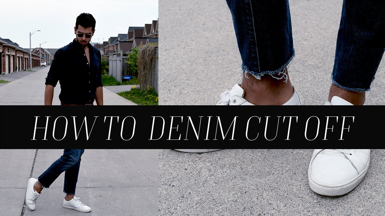 DIY:  How To Fray Hem Denim