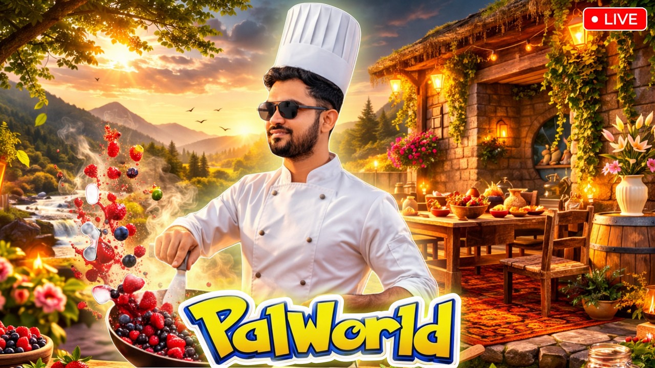 Palworld Live With Chef Abhi | Farming Time | Day 14 #palworld #palworldgameplay #livestream #gaming